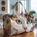 Bianca | Bolsa de viaje suave artesanal
