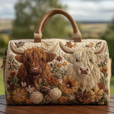 Bolsa de viaje acolchada – Vaca de las Highlands escocesas
