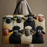 Bolsa de viaje acolchada – Ovejas elegantes