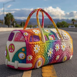 Bolsa de viaje acolchada – Viaje hippie