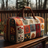 Bolsa de viaje acolchada – Flores delicadas
