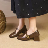 Ida – Zapatos atemporales de mujer con tacón medio