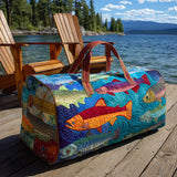 Bolsa de viaje acolchada – Espíritu del pescador III