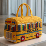 Bolsa de viaje acolchada – Autobús escolar amarillo